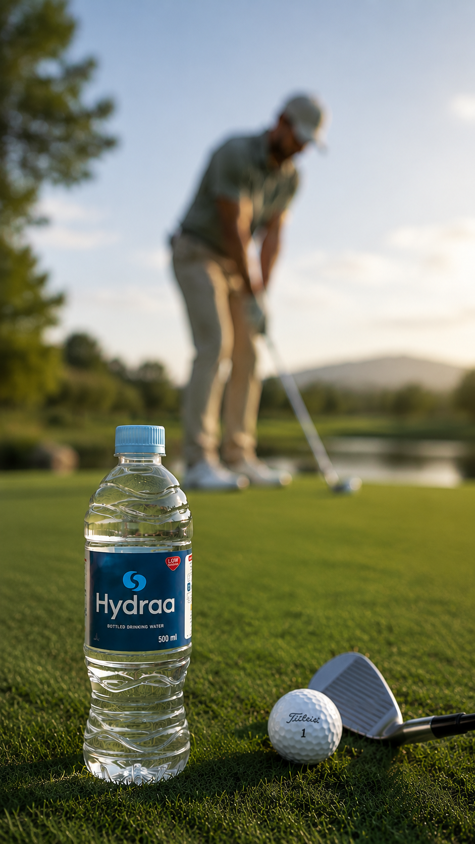 Hydraa on the golf course